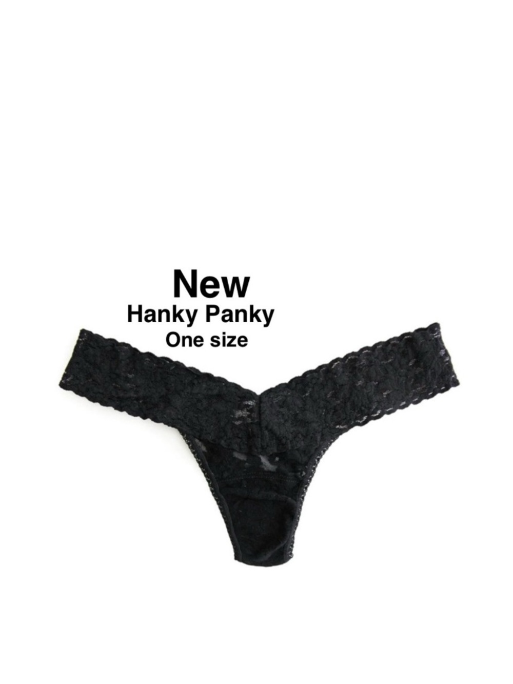 New Hanky Panky Lace Low Rise Thong⭐️⭐️⭐️⭐️